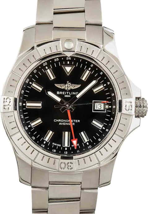 Breitling Avenger Automatic GMT 43 Stainless Steel