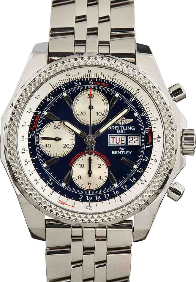 Breitling for bentley blue sale