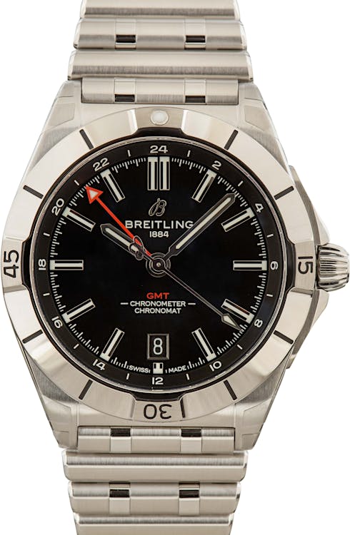 Pre-Owned Breitling Chronomat Black