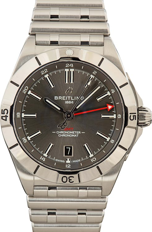 Pre-Owned Breitling Chronomat Grey Dial