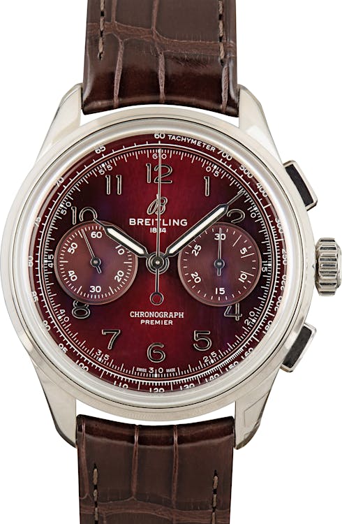 Breitling Premier B09 Chronograph 40 Red Dial