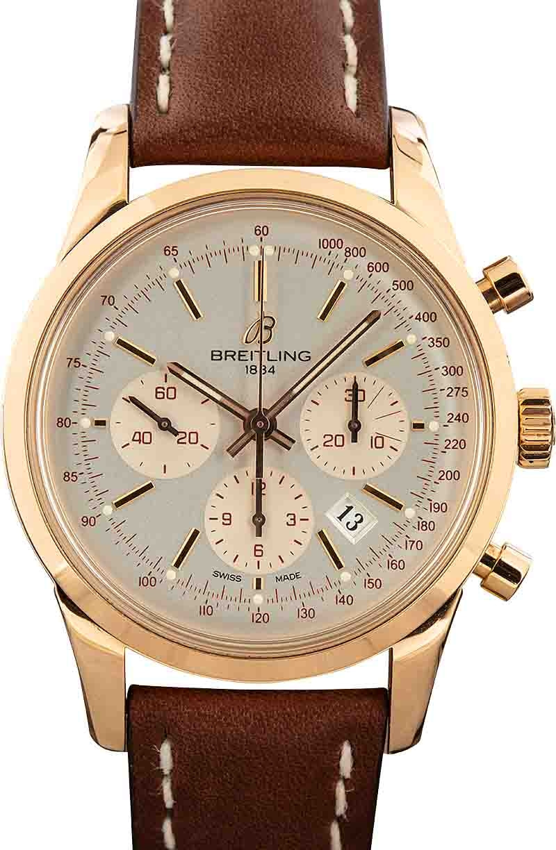 Breitling Transocean Chronograph Unitime RB0510U0/A733 | Govberg Jewelers