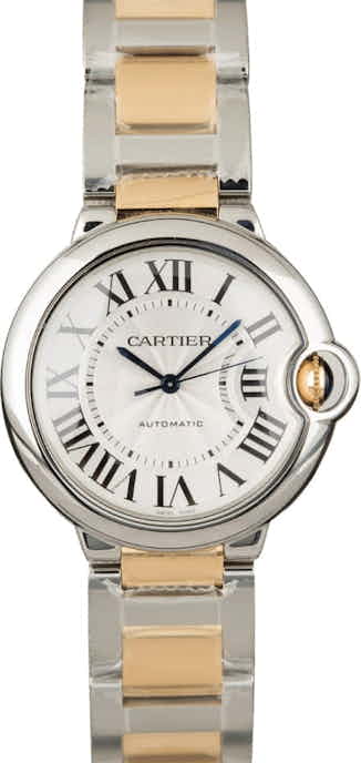 Cartier Ballon Bleu W2BB003 Two Tone Watch