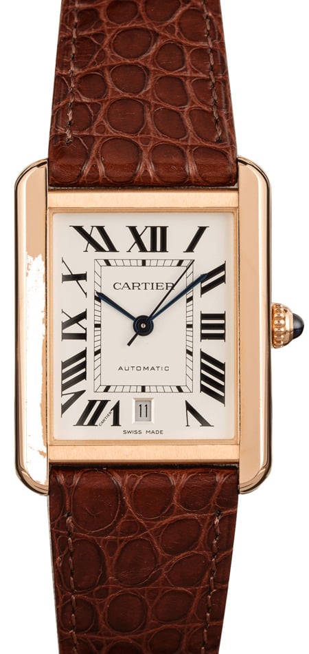 Buy Used Cartier Tank Solo XL W5200026 Bob s Watches Sku 127801