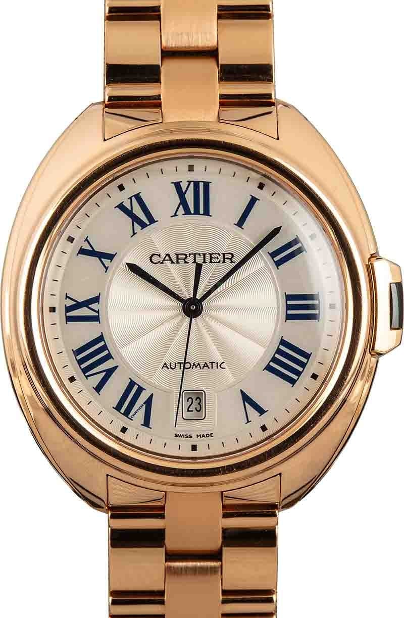 Mens pre cheap owned cartier watches