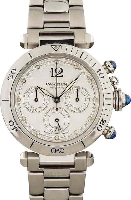 Pre-Owned Cartier Pasha Seatimer