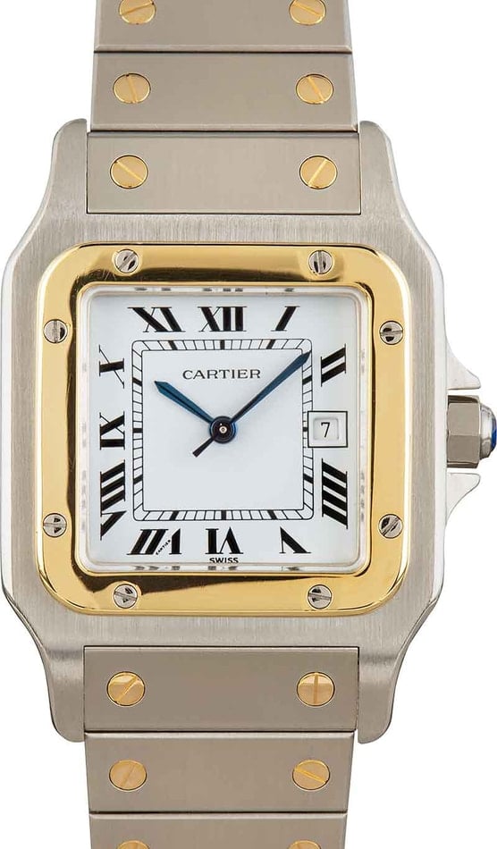 Buy Used Cartier Santos 2961 Bob s Watches Sku 161229