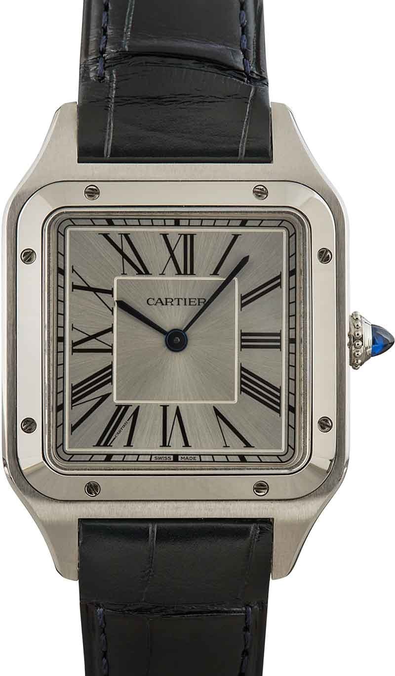 Buy Used Cartier Santos WSSA0022 Bob s Watches Sku 162296