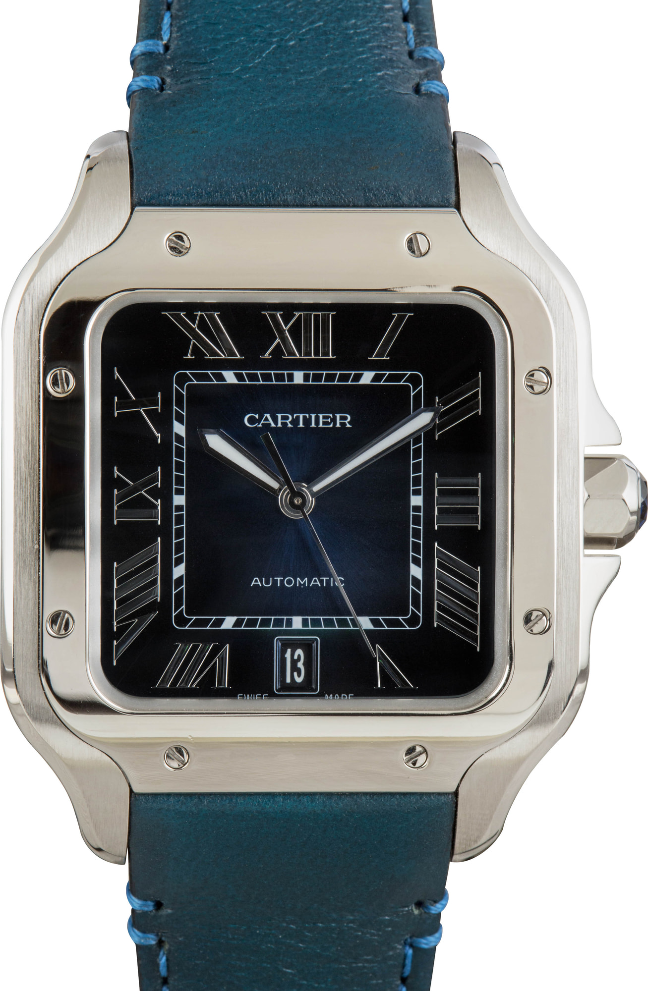 Buy Used Cartier Santos WSSA0030 Bob s Watches Sku 163274