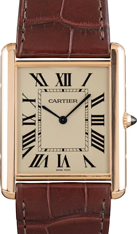 Cartier Tank Louis 18k Rose Gold