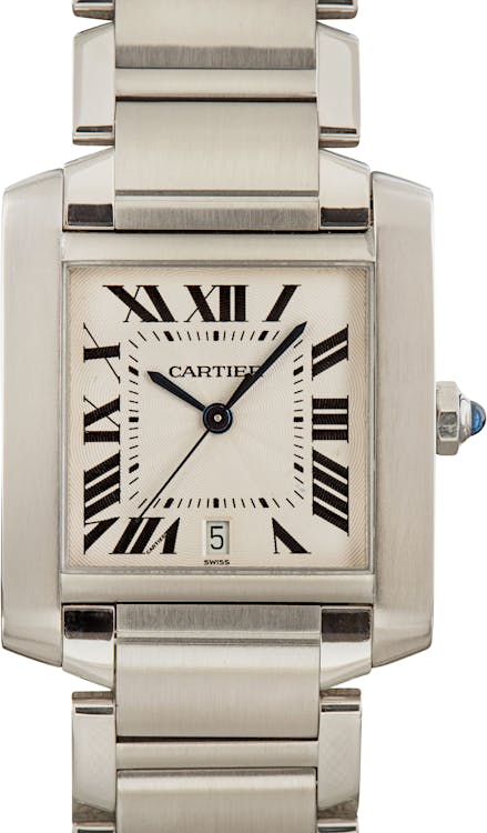Used Cartier Tank Francaise Roman Dial