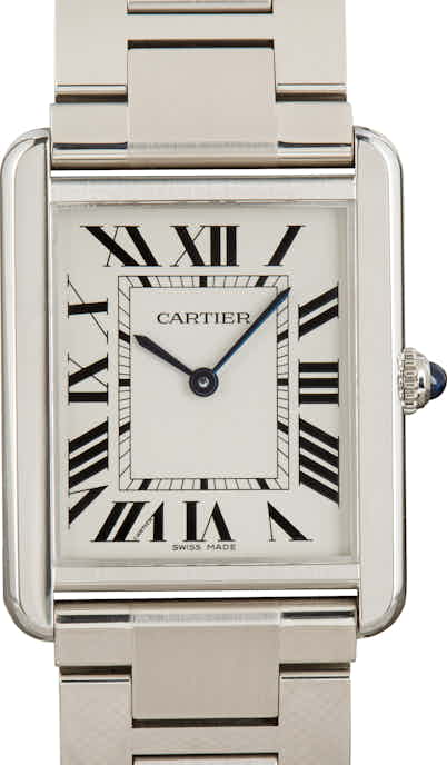 Cartier Tank Solo Large Stainless Steel