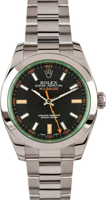 Green Rolex Milgauss 116400V