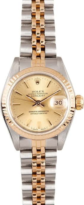 Used Rolex Ladies Oyster Perpetual Date 6719