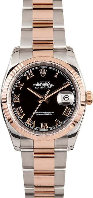 Rolex Rose Gold Datejust 116231