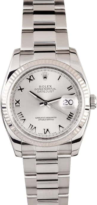 Men's Rolex Oyster Perpetual DateJust Steel 116234 1