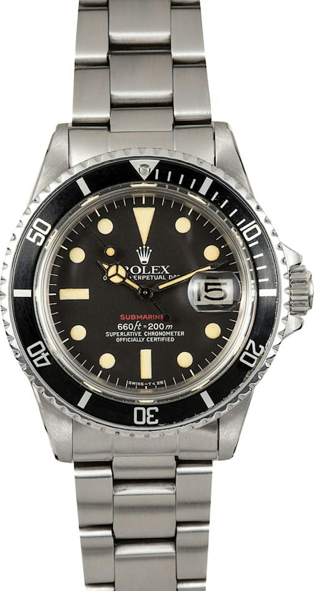 Pre-owned Rolex Submariner 1680 Vintage Watch