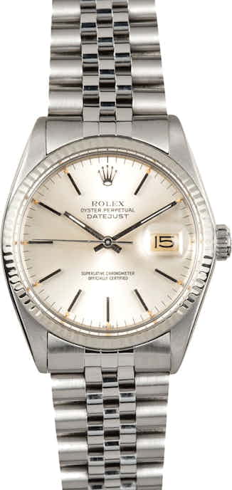 Rolex Datejust 16014 Stainless Certified Pre-Owened