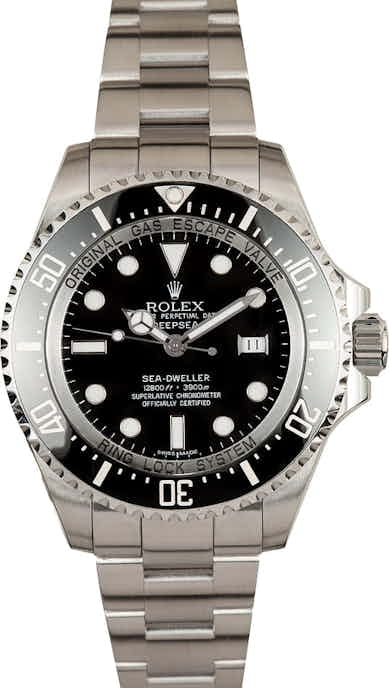 Rolex Black Deepsea 116660 Cerachrom TT