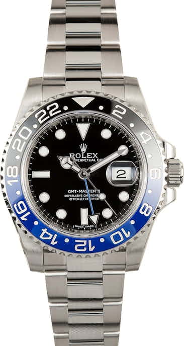 Rolex GMT-Master II 116710BLNR Certified Pre-Owned