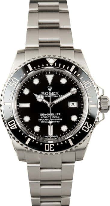Rolex Sea-Dweller 116600 Black Dial Men's Diving Watch