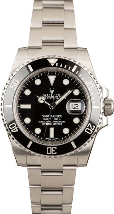 Used Rolex Submariner 116610 Oyster Perpetual