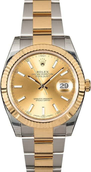 Rolex Datejust 126333 Two Tone with Champagne Dial