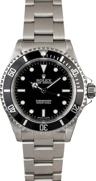 Men's Rolex No Date Submariner 14060