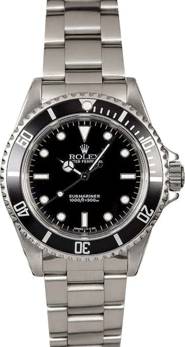 Used Rolex No Date Submariner 14060