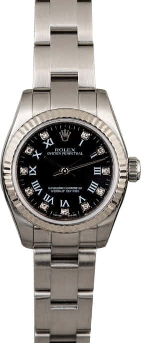 Rolex Lady Oyster Perpetual 176234 Diamond Dial