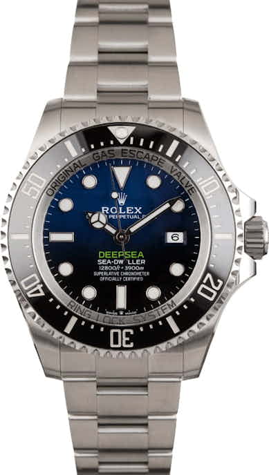 Used Rolex SeaDweller 126660 D-Blue Dial