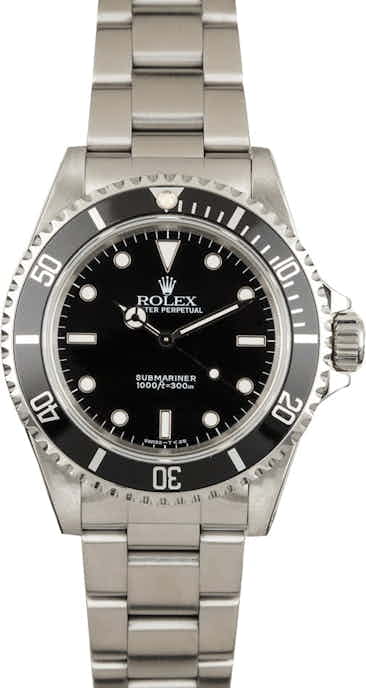 Pre Owned Rolex Submariner 14060 Timing Bezel