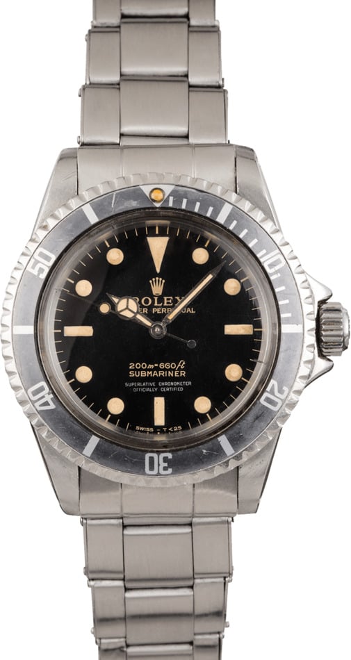 Buy Vintage Rolex Submariner 5512 Bob s Watches Sku 123606