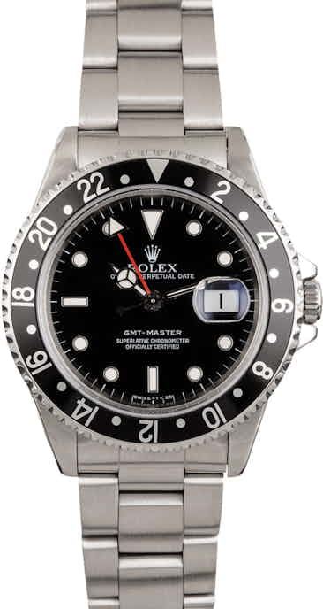 Pre Owned Rolex GMT-Master Steel 16700