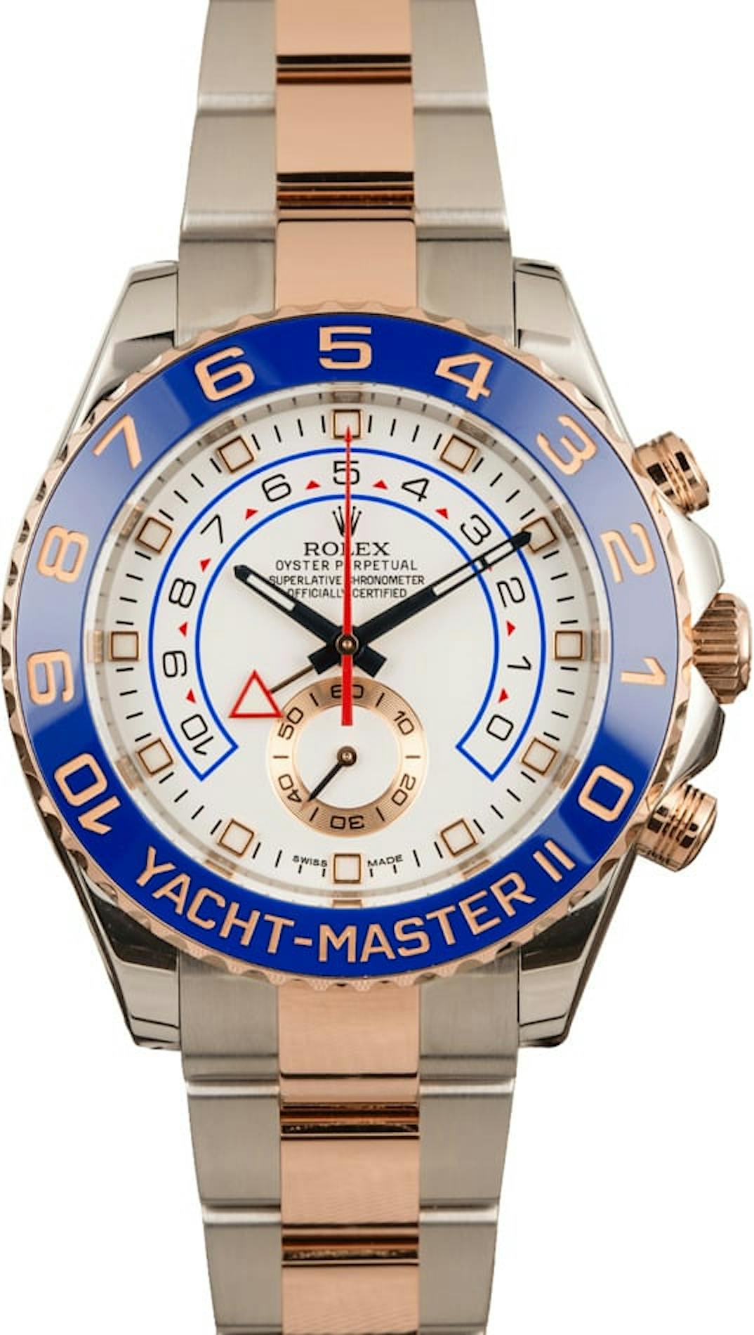 Rolex Yacht-Master II Ref 116681 Blue Ceramic Bezel T