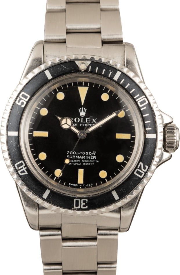 Rolex Submariner 5512 Vintage Reference Bob s Watches Sku 128879