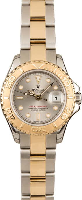 Lady Rolex Yacht-Master 169623 Slate Dial
