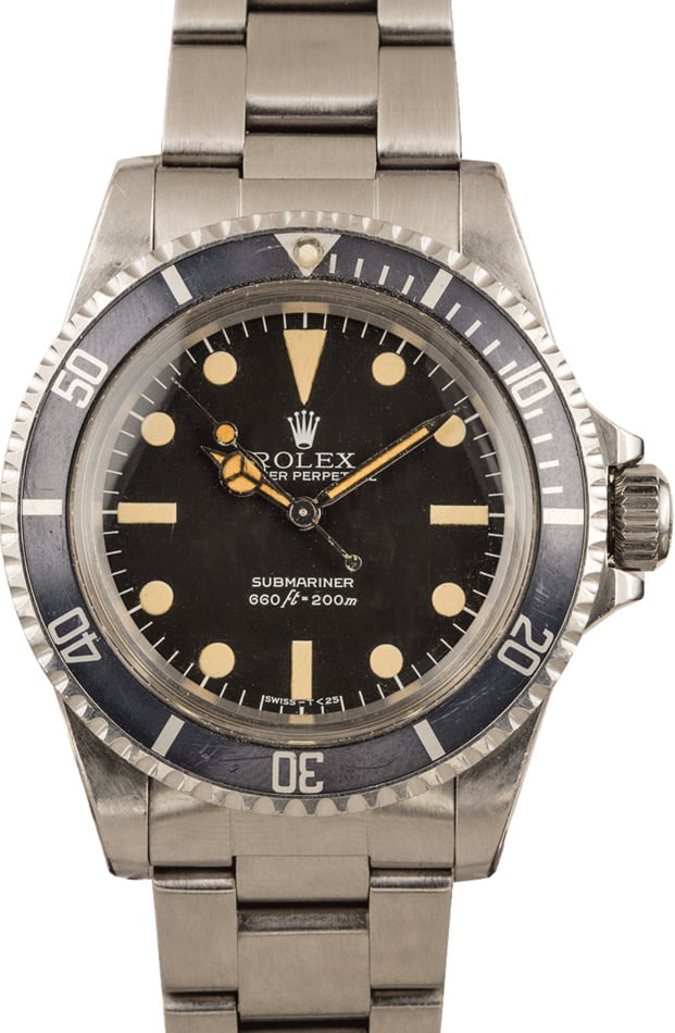 Buy Used Rolex Submariner 5513 Bob s Watches Sku 131474 x