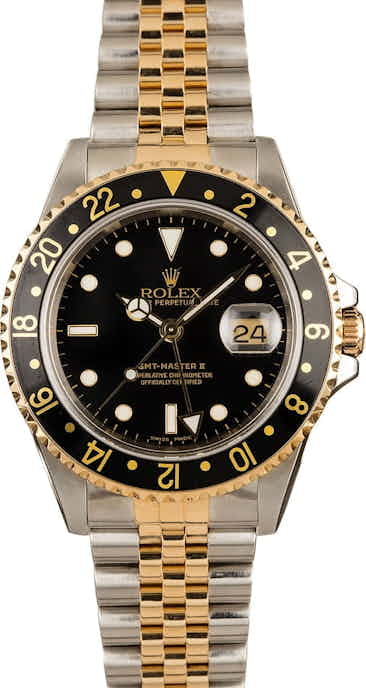 Rolex GMT-Master 16713 Black Dial