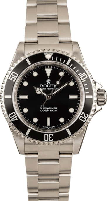 Rolex Submariner 14060 No Date 100% Genuine