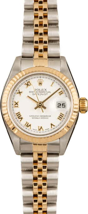 Pre-Owned Rolex Ladies Datejust 79173 Roman Dial