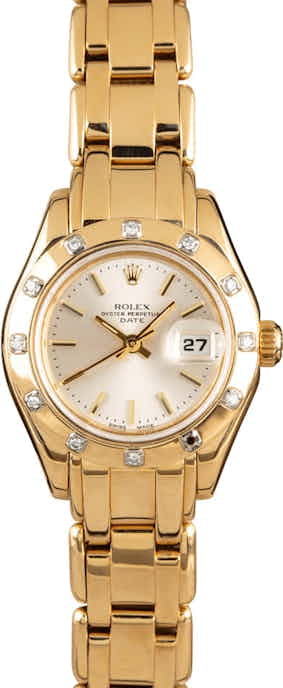 Rolex Pearlmaster 69318 Yellow Gold