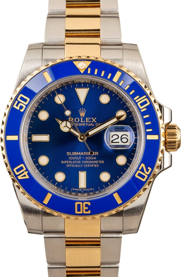 Buy Used Rolex Submariner 116613 | Bob's Watches - Sku: 146840 x