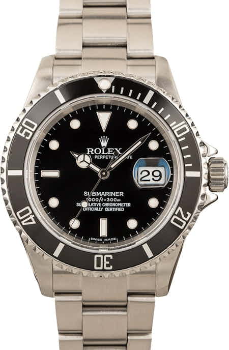 Rolex Oyster Perpetual Submariner No Holes 16610