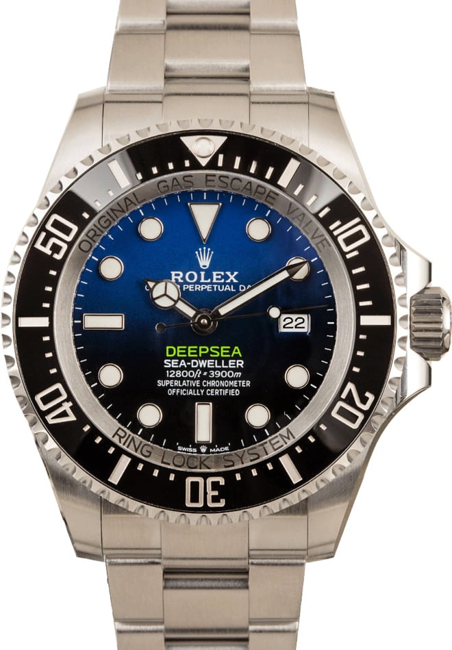 Buy Used Rolex Sea Dweller 126660 Bob s Watches Sku 147788 x