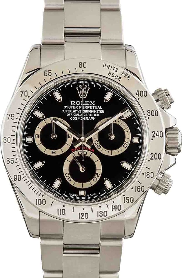 How much is a rolex daytona stainless clearance steel