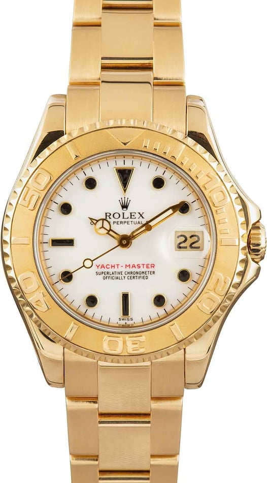 Buy Used Rolex Yacht Master 68628 Bob s Watches Sku 156968