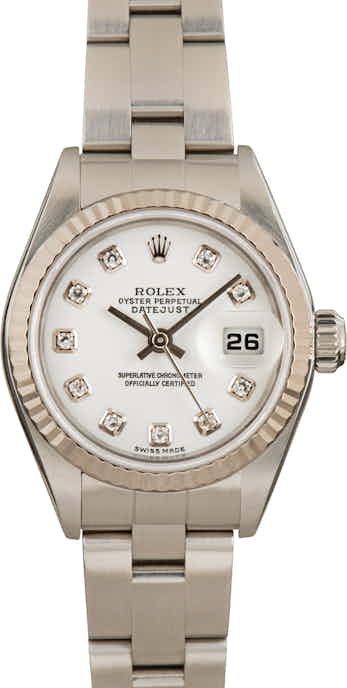 Ladies Rolex Datejust 79174 Diamond Dial