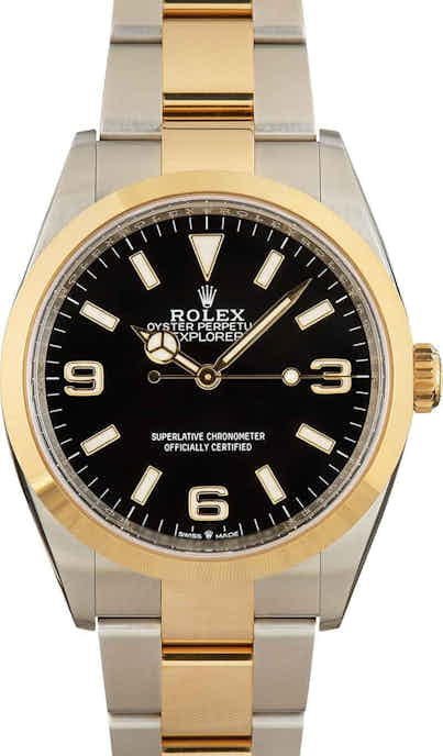 Mens Rolex Explorer Black 124273