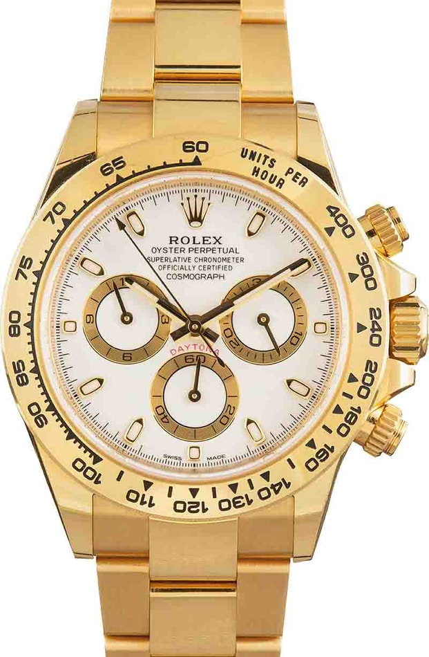 Rolex daytona full gold price hot sale